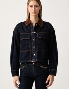 Gaudi geacă de tranziție pentru femei din denim