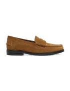 Geox loafers slip-on pentru femei din piele întoarsă D NOEMEN