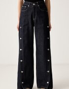 Gestuz blugi wide leg pentru femei GZthenna