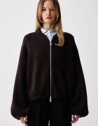 Gestuz cardigan pentru femei cu amestec de lână GZvictora