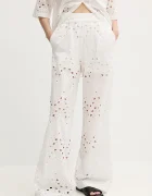 Gestuz pantaloni din bumbac