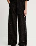 Gestuz pantaloni din bumbac