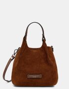 Gianni Chiarini geantă crossbody pentru femei din piele întoarsă DUA