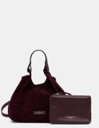 Gianni Chiarini geantă crossbody pentru femei din piele întoarsă DUA
