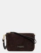 Gianni Chiarini geantă crossbody pentru femei din piele întoarsă NORA POUCH