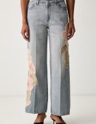 GUESS blugi wide leg pentru femei REY