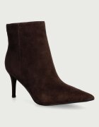GUESS botine cu toc cui pentru femei din piele întoarsă CALEZA