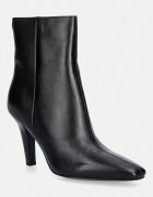 GUESS botine cu toc cui pentru femei din piele RAFFA