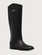 GUESS cizme cu toc plat pentru femei din piele NAURE