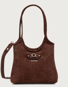 GUESS geantă crossbody pentru femei cu imitație de piele întoarsă SAMANTHA