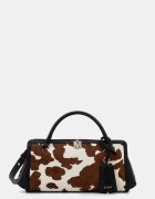 GUESS geantă crossbody pentru femei din piele întoarsă AUDREY