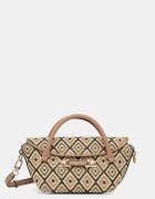 GUESS geantă crossbody pentru femei împletită SOPHIA