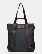 GUESS geantă pentru bărbați din denim OSLO
