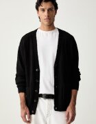 GUESS JEANS cardigan pentru bărbați din bumbac