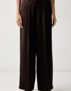 GUESS pantaloni de costum pentru femei cu acetat FLORA