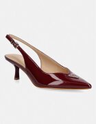 GUESS pantofi cu toc stiletto din piele YANNICKE