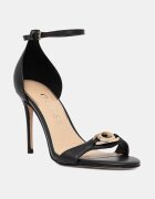 GUESS sandale cu toc cui piele KABRINA