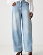 Haveone blugi relaxed fit pentru femei
