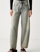 Haveone blugi relaxed fit pentru femei