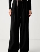 Haveone pantaloni straight pentru femei cu vâscoză