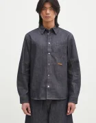 Helmut Lang cămașă din denim Curved Cl Shirt.Bkly