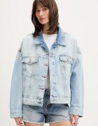 HUGO Blue geacă de blugi pentru femei din denim