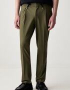 Hugo pantaloni chinos pentru bărbați cu lână Getlin251F3