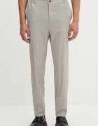 Hugo pantaloni slim fit pentru bărbați cu amestec de lână Gos233F1X