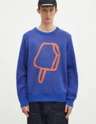 Icecream pulover din amestec de lana Popsicle Crewneck