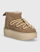 Inuikii cizme de zapada din piele intoarsa Classic Low Platform