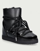 Inuikii Gloss Wedge cizme de zăpadă pentru femei din piele