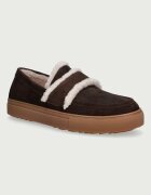Inuikii mocasini pentru femei din piele întoarsă Shearling Loafer