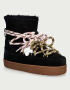 Inuikii Quilted Suede cizme de zăpadă pentru femei din piele întoarsă