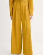 Isabelle Blanche pantaloni din lână