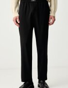 Just Cavalli pantaloni straight pentru bărbați cu amestec de lână