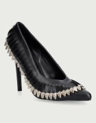 Just Cavalli pantofi cu toc stiletto din piele