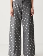 Karl Lagerfeld blugi wide leg pentru femei