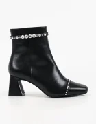 Karl Lagerfeld botine cu toc pentru femei din piele Beata