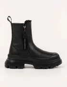 Karl Lagerfeld botine pentru femei din piele Trekka Max