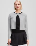 Karl Lagerfeld cardigan din amestec de lână IKON