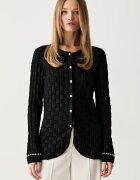 Karl Lagerfeld cardigan pentru femei cu vâscoză