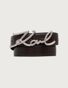 Karl Lagerfeld curea pentru femei din piele K/SIGNATURE