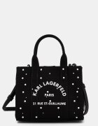 Karl Lagerfeld geantă crossbody pentru femei din bumbac K/RSG