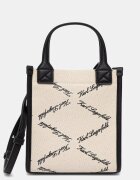 Karl Lagerfeld geantă crossbody pentru femei din bumbac K/VILLE