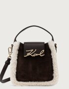 Karl Lagerfeld geantă crossbody pentru femei din piele