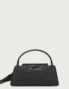 Karl Lagerfeld geantă crossbody pentru femei din piele K/SIGNATURE