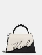 Karl Lagerfeld geantă crossbody pentru femei din piele K/SIGNATURE