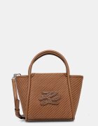 Karl Lagerfeld geantă crossbody pentru femei împletită K/AUTOGRAPH