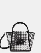 Karl Lagerfeld geantă crossbody pentru femei împletită K/AUTOGRAPH