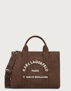 Karl Lagerfeld geantă shopper pentru femei cu imitație de piele întoarsă K/RSG